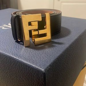 Men Fendi belt. Authentic
